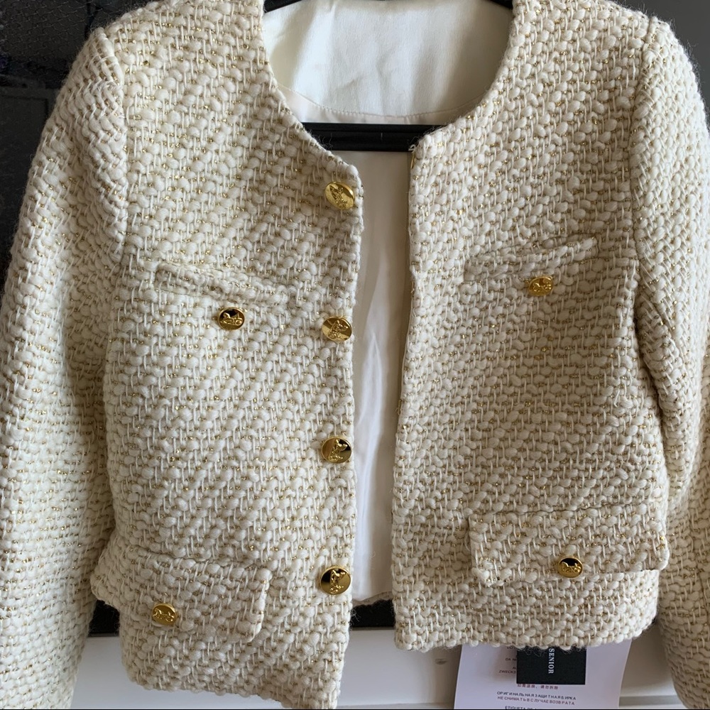 Tweeted Wool Jacket - Picture 11 of 12